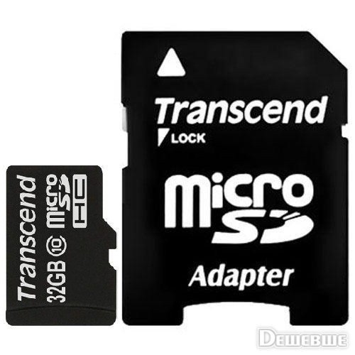 Micro SD Card 32Go + Adaptateur 